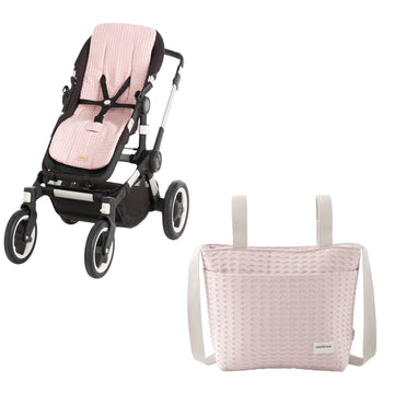 J.COLCHONETA SILLA RECTA+BOLSO ZICO ROSA ..