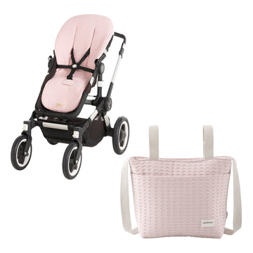 J.COLCHONETA SILLA OVAL+BOLSO ZICO ROSA ..