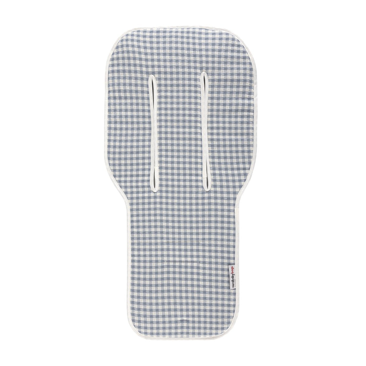 COLCHONETA SILLA UNI.REV.OVAL VICKY AZUL 43x88x1 CM