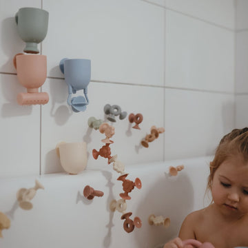 PACK 4 PZAS. POUR&PLAY BAÑO SOLID MULTI 6.3x6.3x12 CM