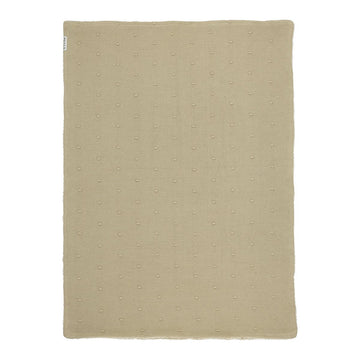 MANTA MINICUNA ALGODÓN 75x100 CM ME-MINI KNOTS TEDDY SAND