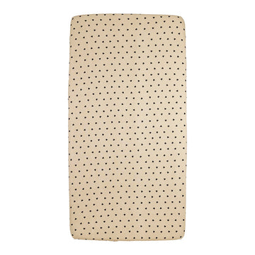 SABANA BAJERA AJUST.COLECHO 50x90 CM ME-SWEET HEART SOFT SAND/BLACK