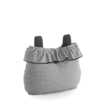 BOLSO ORGANIZADOR BOHO POLO BLACK 13x38x20 CM