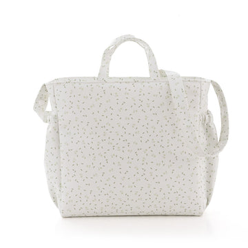 BOLSO MATERNAL PACK CHERRY VERDE AGUA 16x43x37 CM