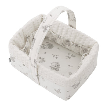 CESTA CANASTILLA 22.5x29x29 CM GLOBE CRUDO