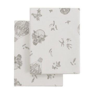 BAJERA CUNA 60 PACK 2 UDS. 60x120x17 CM GLOBE CRUDO