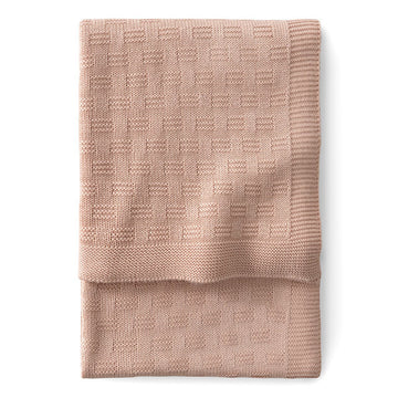 MANTA PUNTO BAMBOO 80x100x1 CM TRAMA BLUSH