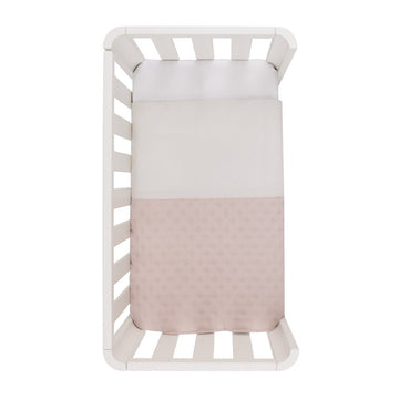 FUNDA NORDICA MINICUNA 70x77x1 CM TENDER BLUSH