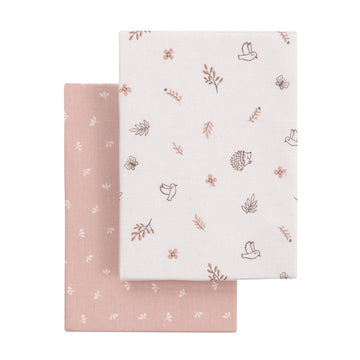 BAJERA MINICUNA PACK 2 UDS. 50x90x12 CM CALMA ROSA