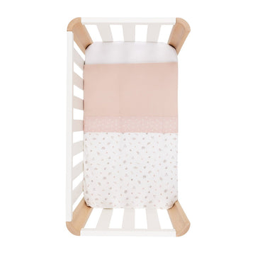 FUNDA NORDICA MINICUNA 70x77x1 CM CALMA ROSA