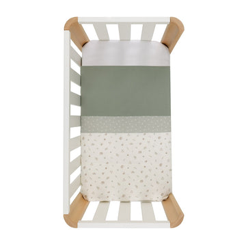 FUNDA NORDICA MINICUNA 70x77x1 CM CALMA VERDE