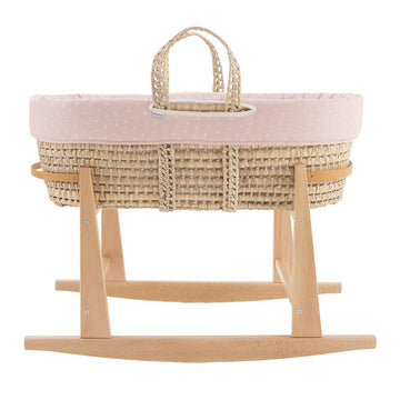 MOISES PALMA ACOLCH+PATA M.NAT CALMA ROSA/NATURAL 39x80x61 CM