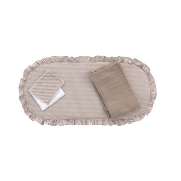 PACK COLCHA CAPAZO CANDELA WINE 35x75x1 CM