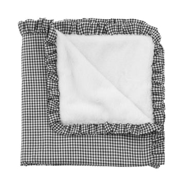 MANTA REVERSIBLE 65x65x1 CM POLO BLACK