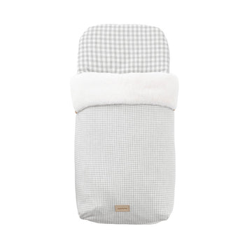 SACO CAPAZO+COLCHONETA INVIERN POLO GREY 35x80x6 CM