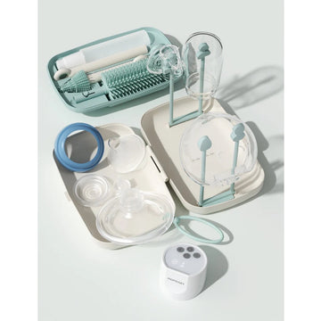 JGO.7 CEPILLOS LIM.BIB.PORTAT. LS001 UNICO VERDE