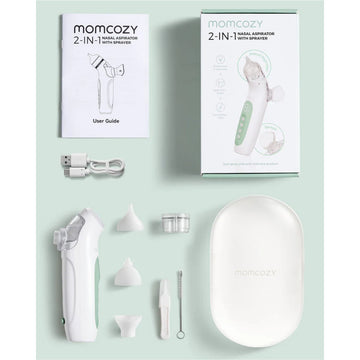 ASPIRADOR NASAL 2 EN 1 BN007 UNICO VERDE