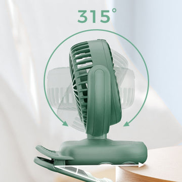 MINI VENTILADOR PORT.USB-VIAJE PF002 UNICO VERDE