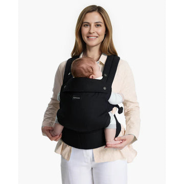 MOCHILA PORTABEBÉS MO-PURE HUG UNICO NEGRO