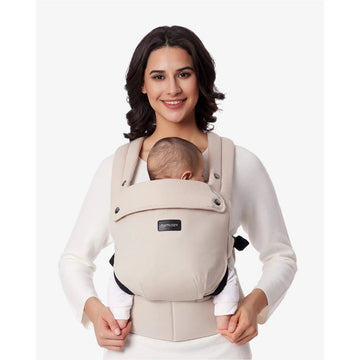 MOCHILA PORTABEBÉS MO-PURE HUG UNICO KAKI