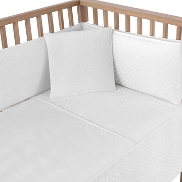 JGO 2 PCS.COLCHA I-V. CUNA 60 UNIC CRUDO 60x120x3 CM
