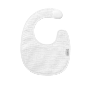 BABERO REDONDO CON VELCRO UNIC CRUDO 16x19x1 CM