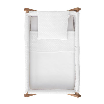 MINICUNA TIJERA MADERA UNIC CRUDO/NATURAL 55x87x74 CM