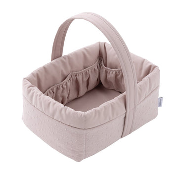 CESTA CANASTILLA 22.5x29x29 CM UNIC ROSA