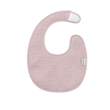 BABERO REDONDO CON VELCRO UNIC ROSA 16x19x1 CM