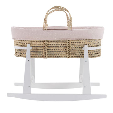 MOISES PALMA ACOLCH+PATA M.BCO UNIC ROSA/BCO 39x80x61 CM
