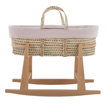 MOISES PALMA ACOLCH+PATA M.NAT UNIC ROSA/NATURAL 39x80x61 CM