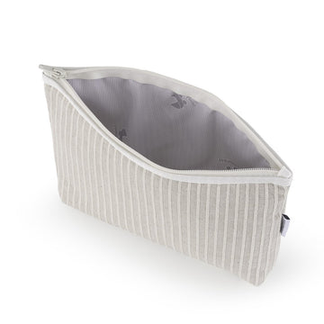 BOLSA ASEO SIRA BEIGE 6x28x20 CM