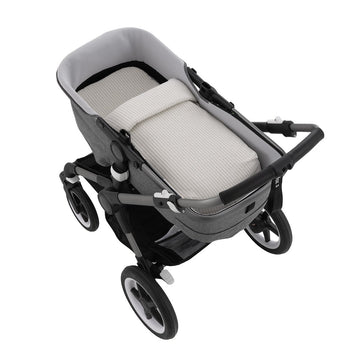 SACO CAPAZO + COLCHONETA SIRA BEIGE 35x80x6 CM