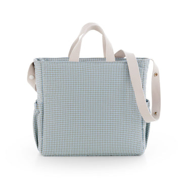 BOLSO MATERNAL PACK TAYLOR AZUL 16x43x37 CM