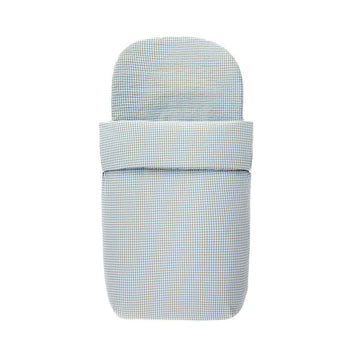 SACO CAPAZO + COLCHONETA TAYLOR AZUL 35x80x6 CM