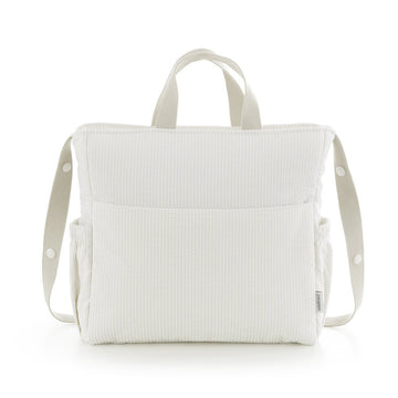 BOLSO MATERNAL PACK REGENT CREMA 16x43x37 CM
