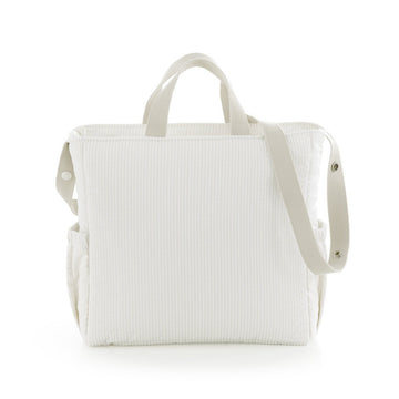 BOLSO MATERNAL PACK REGENT CREMA 16x43x37 CM