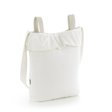 BOLSO MATERNAL BOHEM REGENT CREMA 11.5x35x36 CM