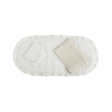 PACK COLCHONETA CAPAZO REGENT CREMA 35x75x1 CM