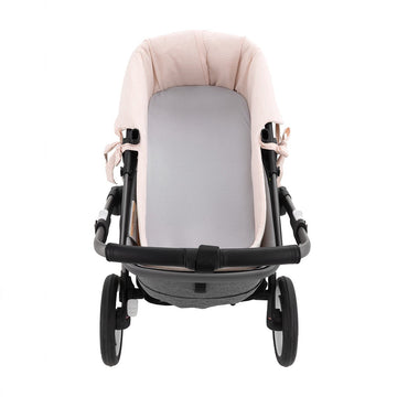CUBRECAPAZO CREMALLERA REV.UNI CLOE ROSA 35x75x35 CM