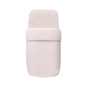 SACO CAPAZO + COLCHONETA CLOE ROSA 35x80x6 CM