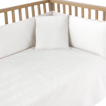 JGO 2 PCS.COLCHA I-V. CUNA 60 REGENT CREMA 60x120x3 CM