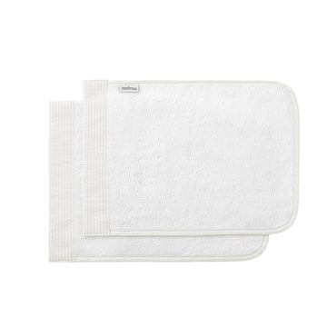 JUEGO 2 TOALLAS REGENT CREMA 25x35x1 CM