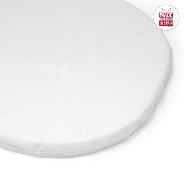 COLCHON MOISES/CARRO LISO E 35.5x79.5x2.5 CM BLANCO