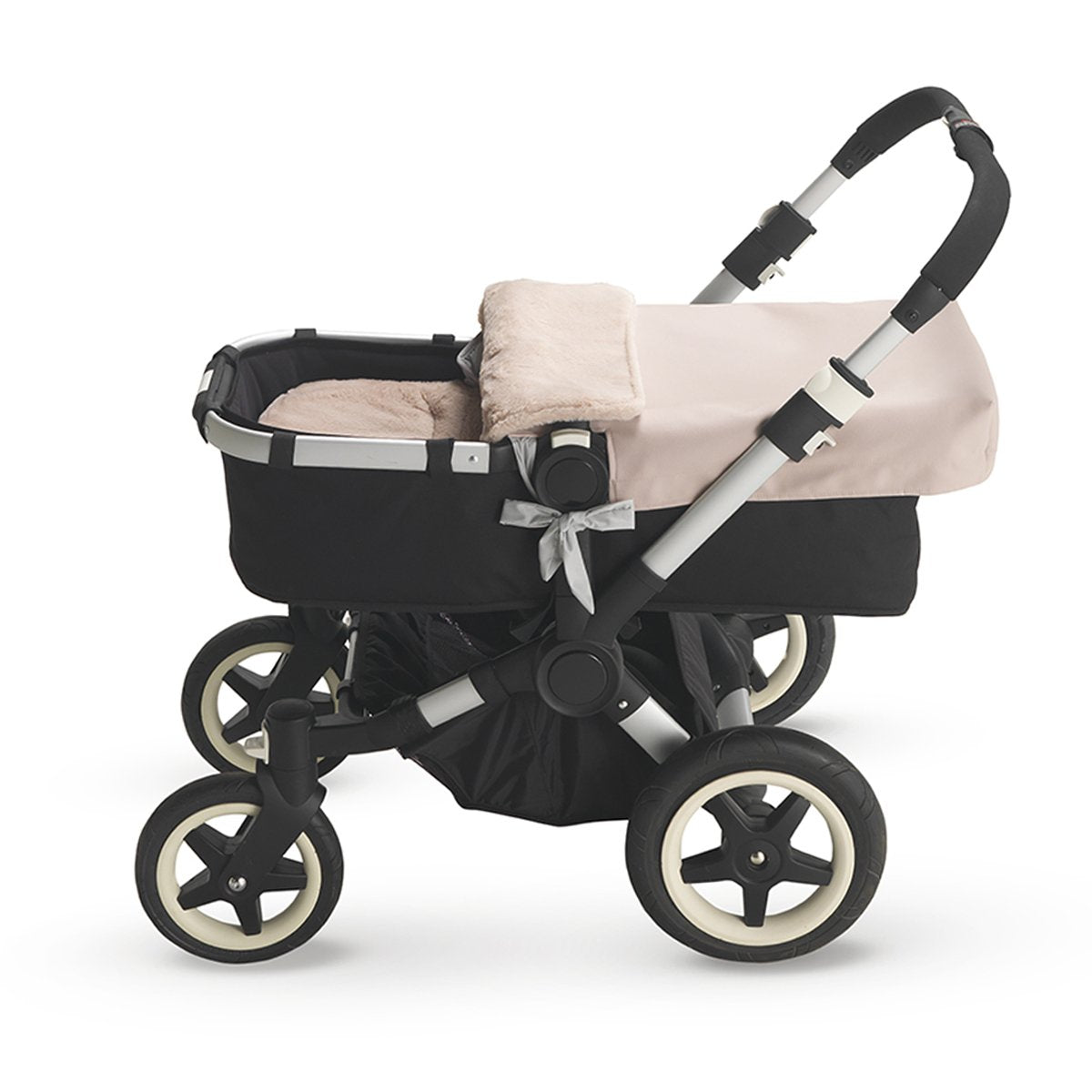 SACO COLCHA/CAPAZO+COLCHONETA PREMIUM NORDIC ROSA 40x80x8 CM