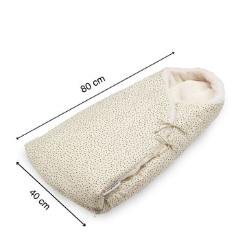 SACO CAPAZO CRUZADO REVERS. CLASSIC DOTS UNIC 40x80x5 CM